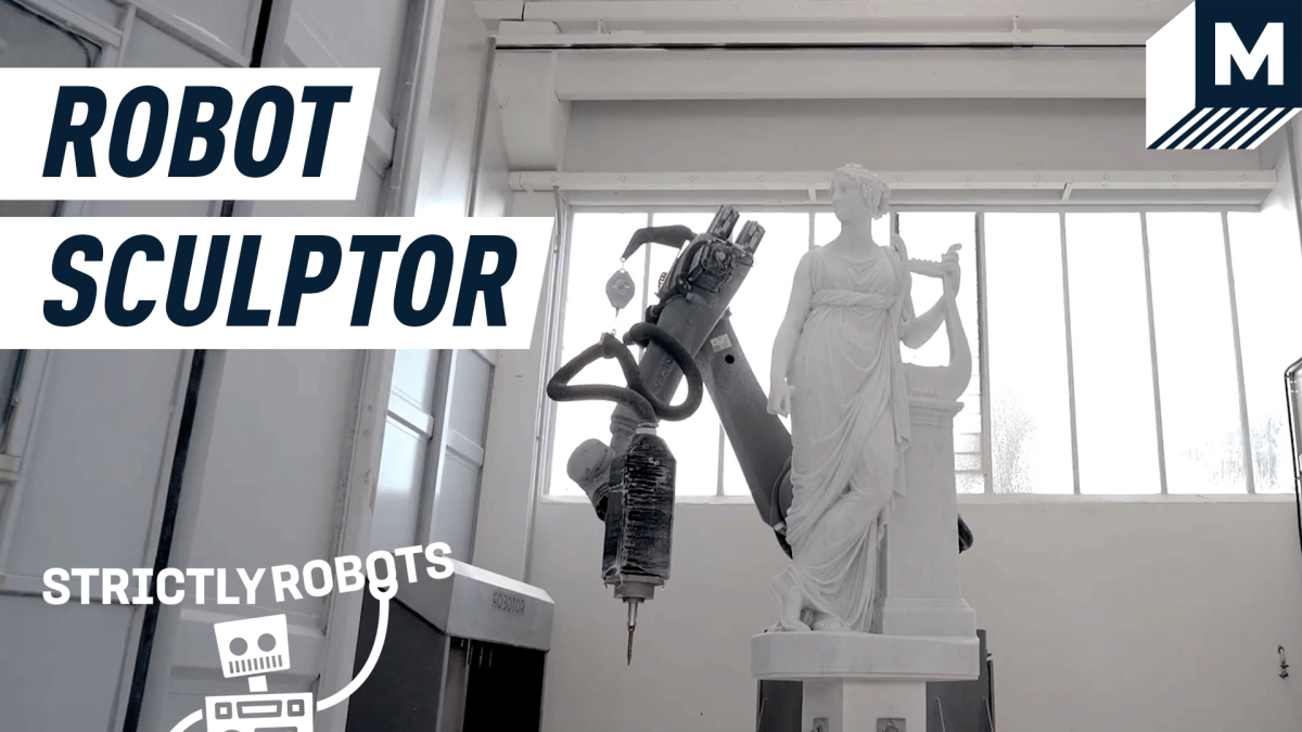 The amazing robot chisel that can create incredible sculptures