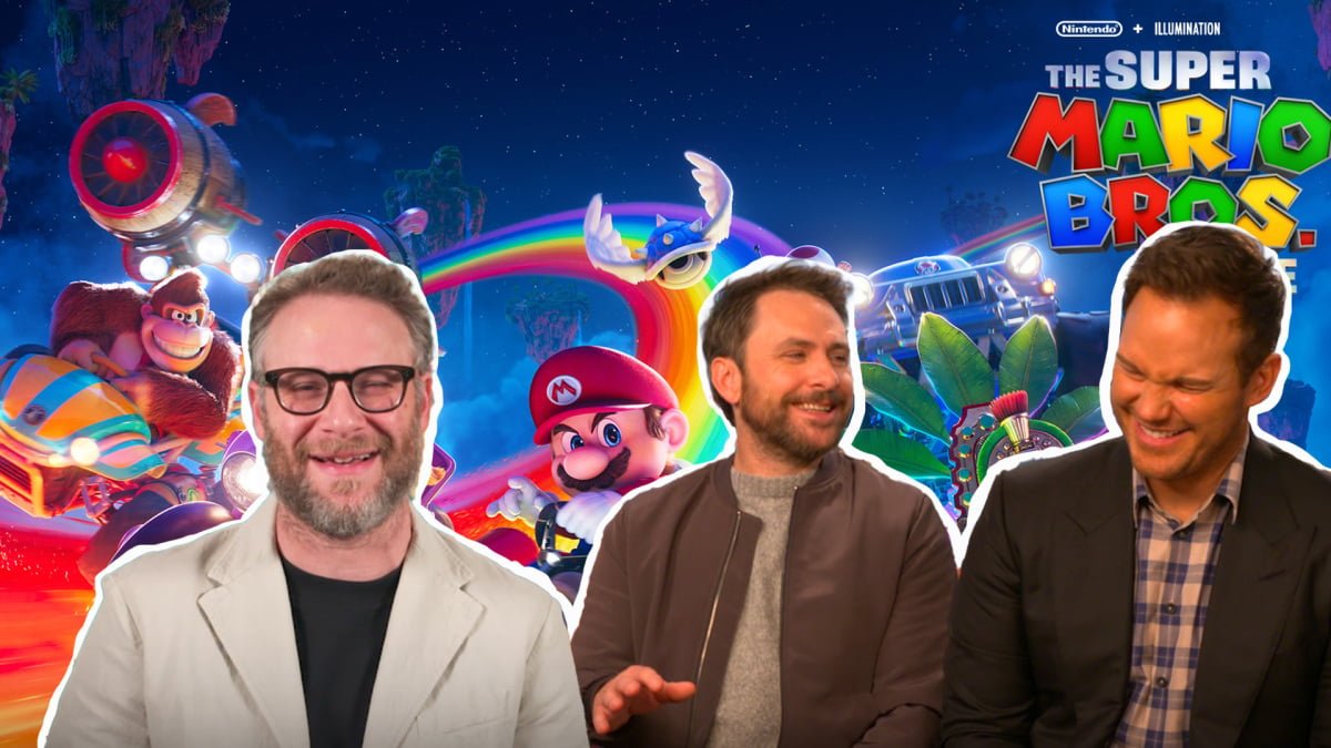 “Chris Pratt and Charlie Day discuss their vocal efforts as Mario and Luigi in ‘Super Mario Bros’”