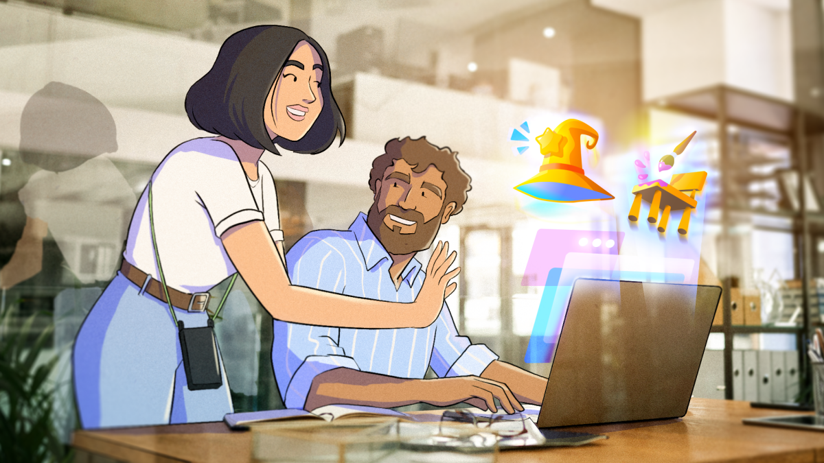 Meeting developers incorporating generative AI into a novel video game