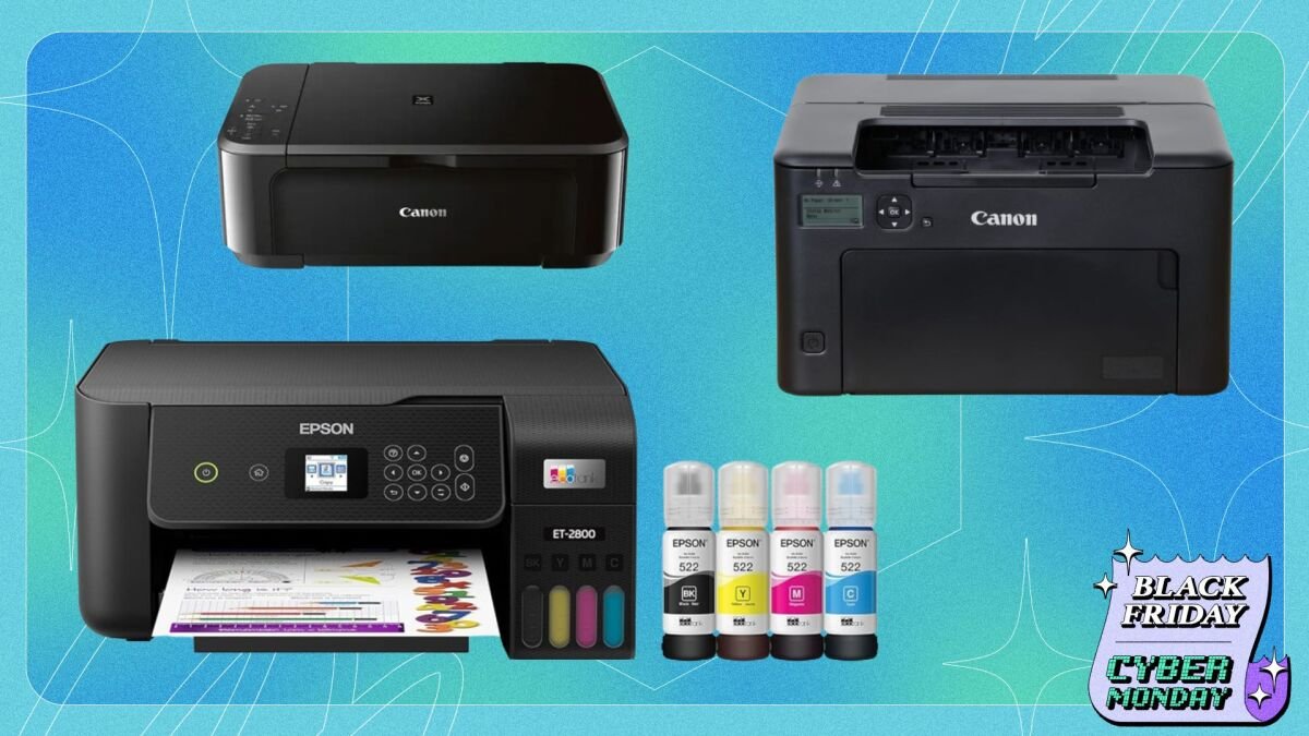 Black Friday Deals on Printers and Scanners from Epson, Canon, and More