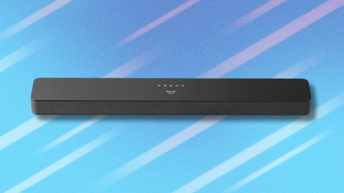 Boost your home entertainment experience with a $50 discount on the Amazon Fire TV Soundbar Plus