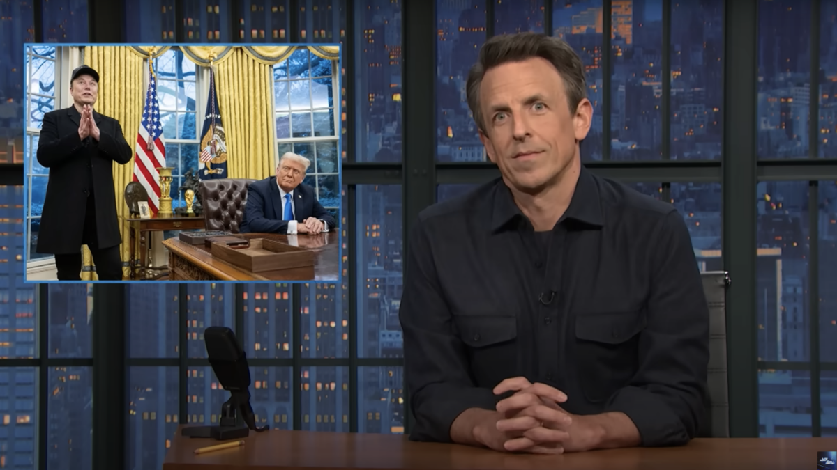 Seth Meyers Delves into Musk and Trump’s U-turn