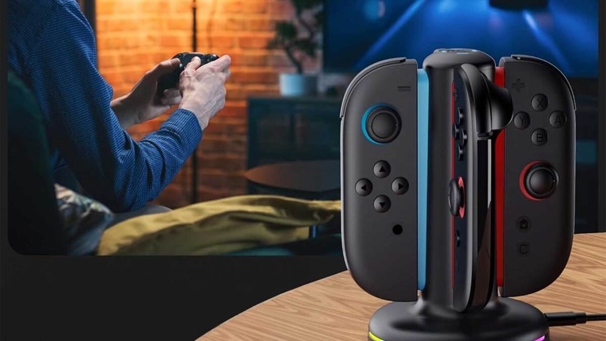 Hey, check out this cool Nintendo Switch 2 controller charging dock for just $19!
