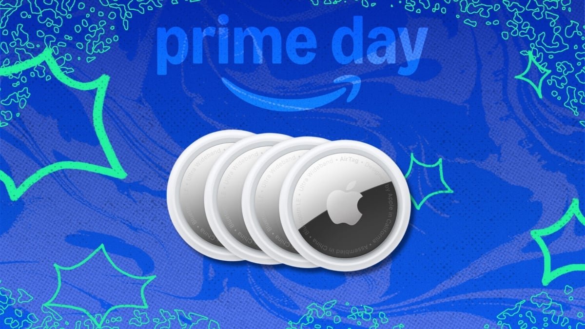 Apple AirTags at unbeatable Prime Day price – Save $30+ on 4 pack!