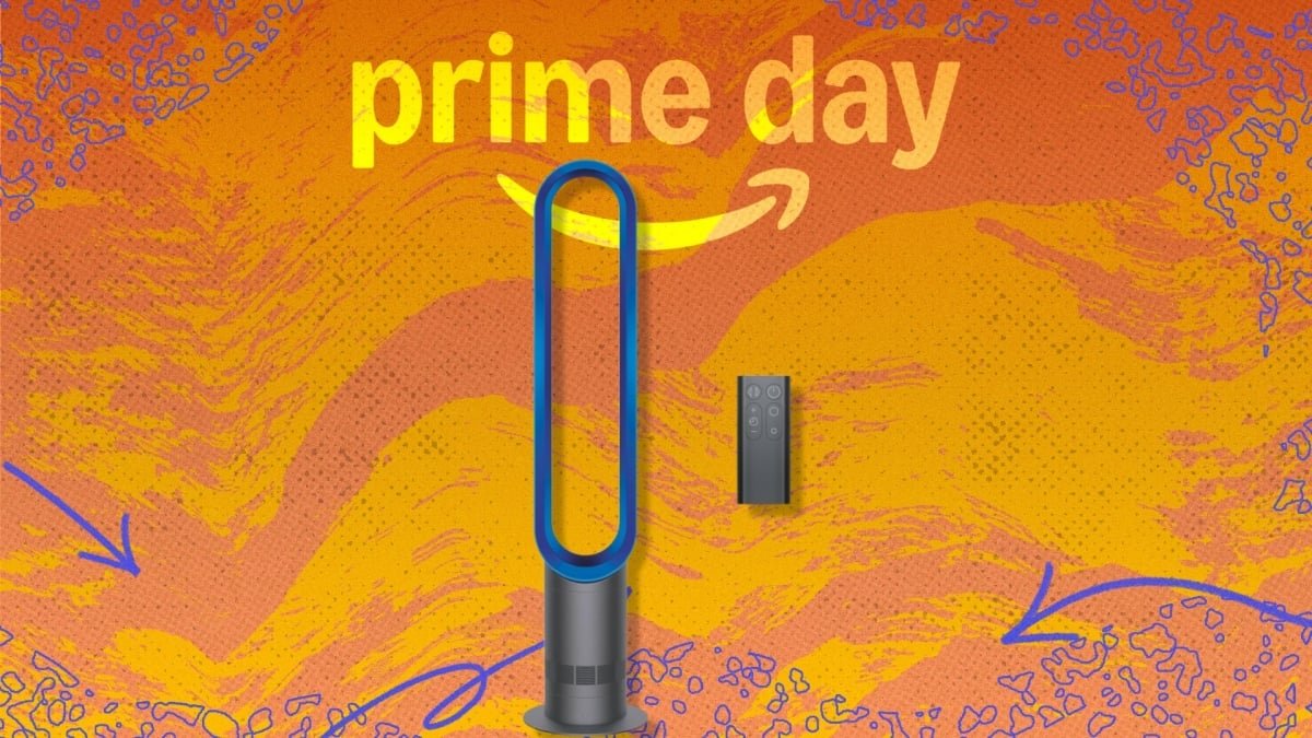 Dyson’s Stylish Bladeless Tower Fan AM07 on Sale for $100 off on Prime Day