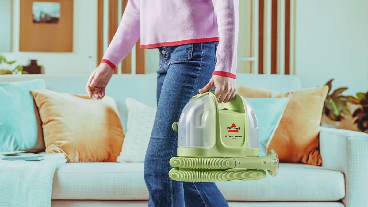 The cute Bissell Little Green Mini is just $69 on Amazon