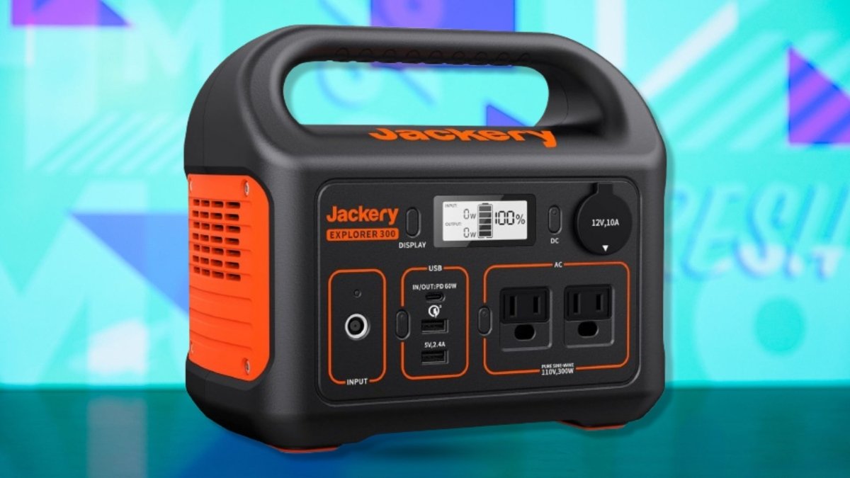 My top pick for portable power: Jackery Explorer 300 at unbeatable price!