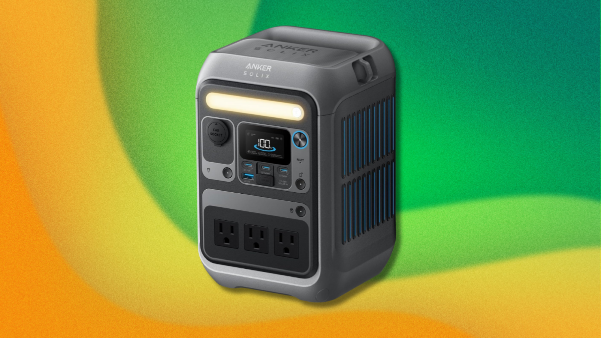 Stay charged up no matter what with the Anker Solix C300 portable power station for less than $220