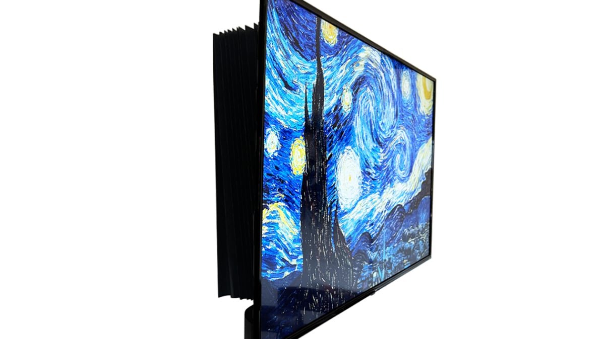 Transform your living space with a personalized TV skirt for a sophisticated touch