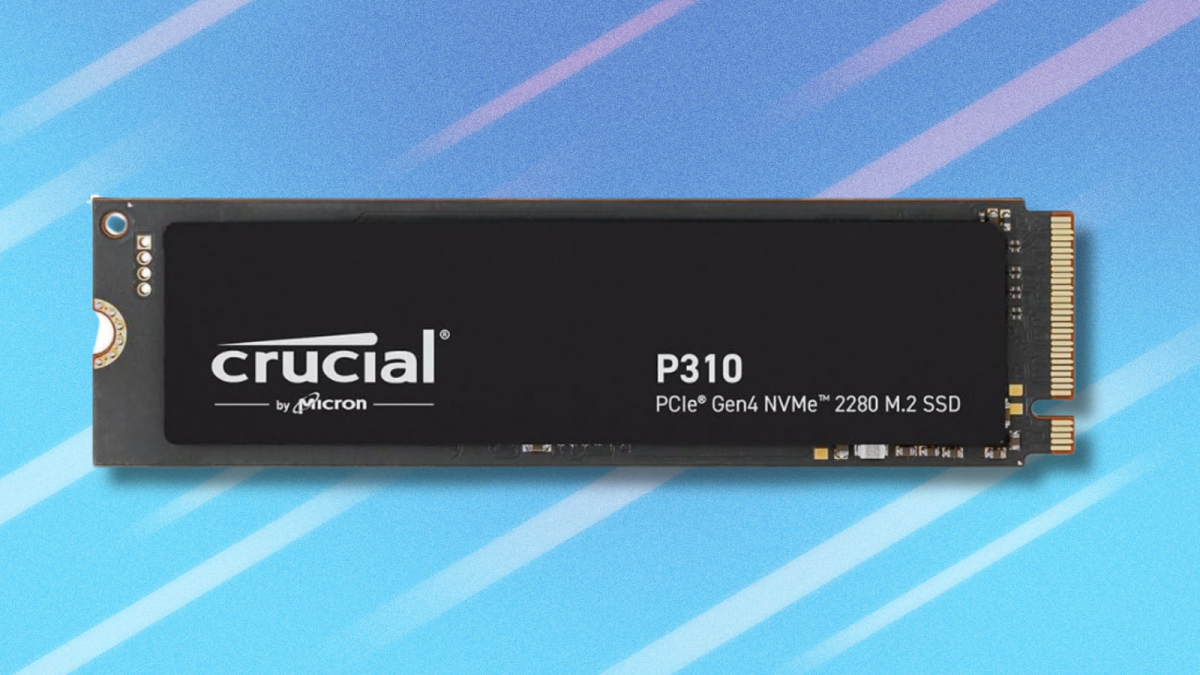Get more room with the Crucial P310 1TB SSD at its best price ever!