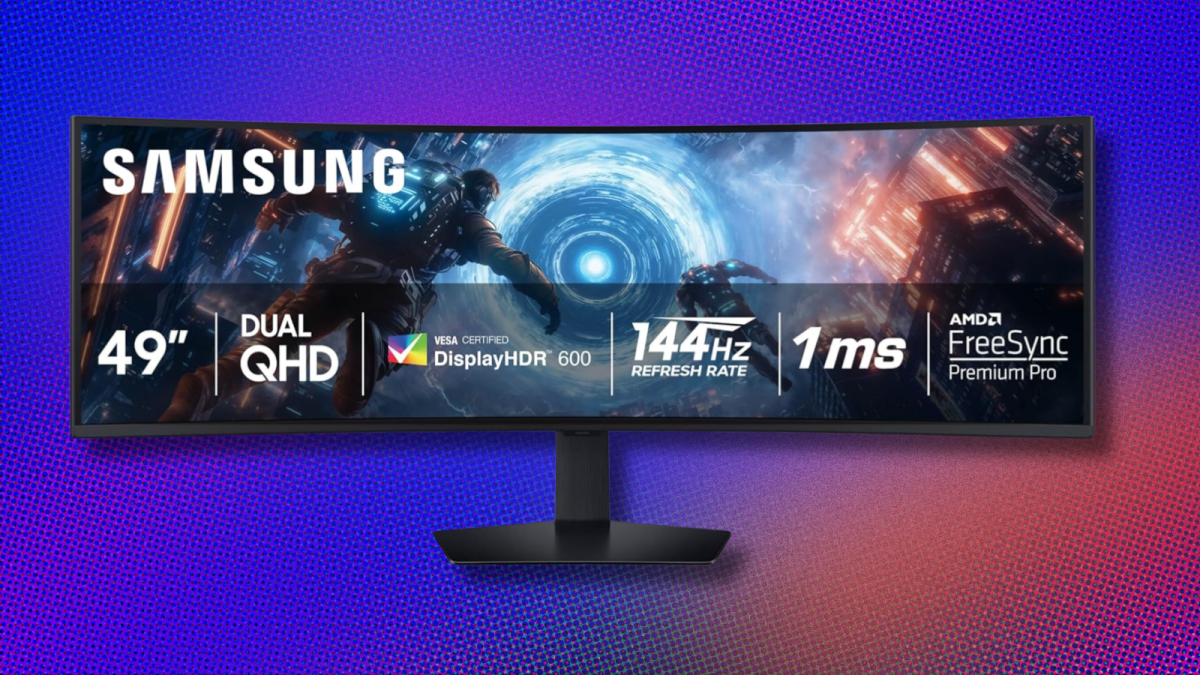 Upgrade your gaming setup with the Samsung Odyssey G9 deal