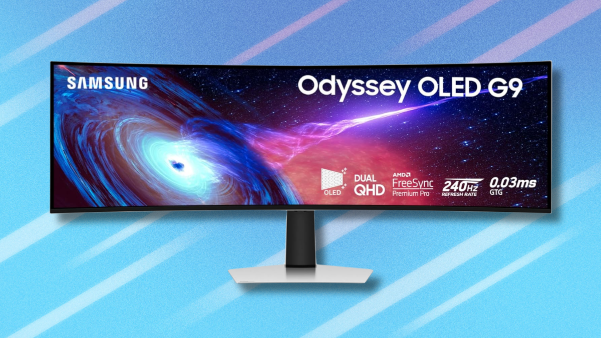Samsung Odyssey OLED G9 gaming monitor now at record low price, with $700 savings on Amazon