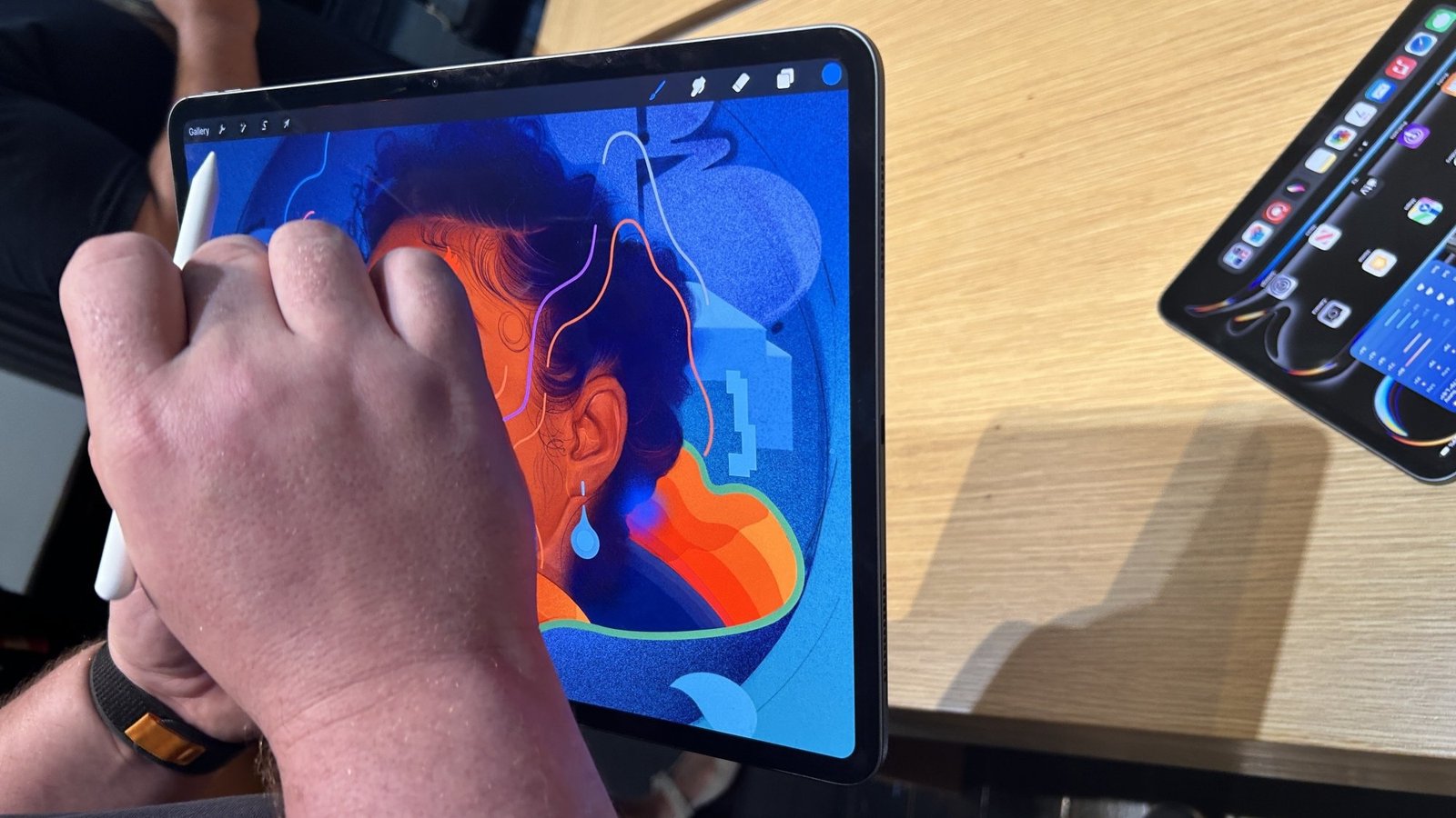 iPad Pro with Apple Pencil Pro