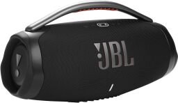 jbl boombox 3 portable bluetooth speaker against a white background