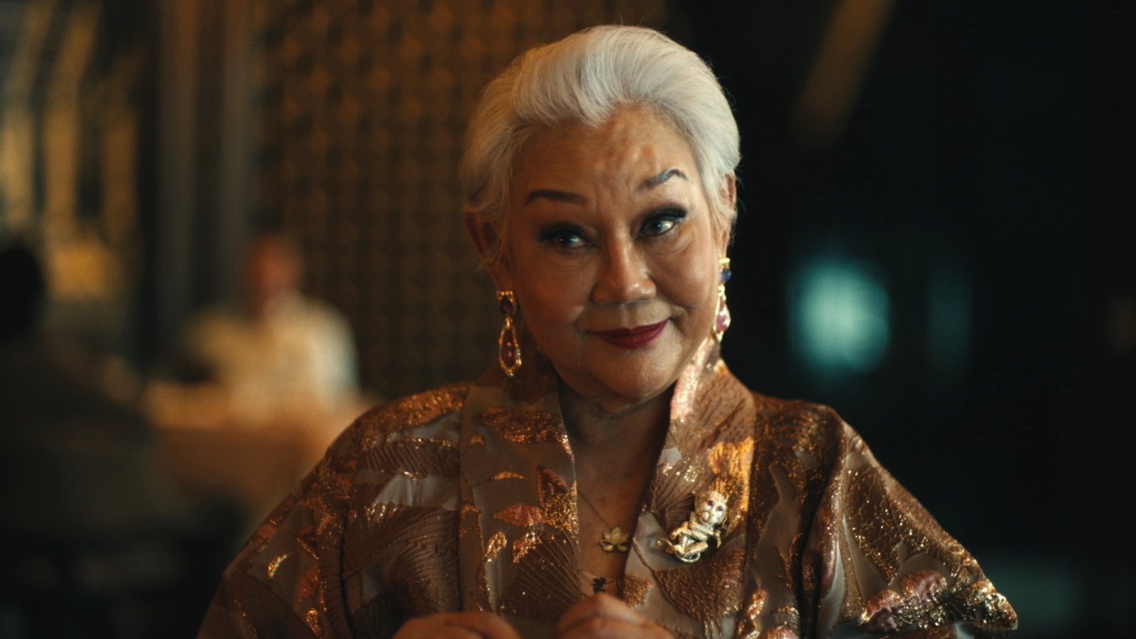 Lek Patravadi in “The White Lotus.”