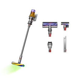 the Dyson V12 Detect Slim with accessories