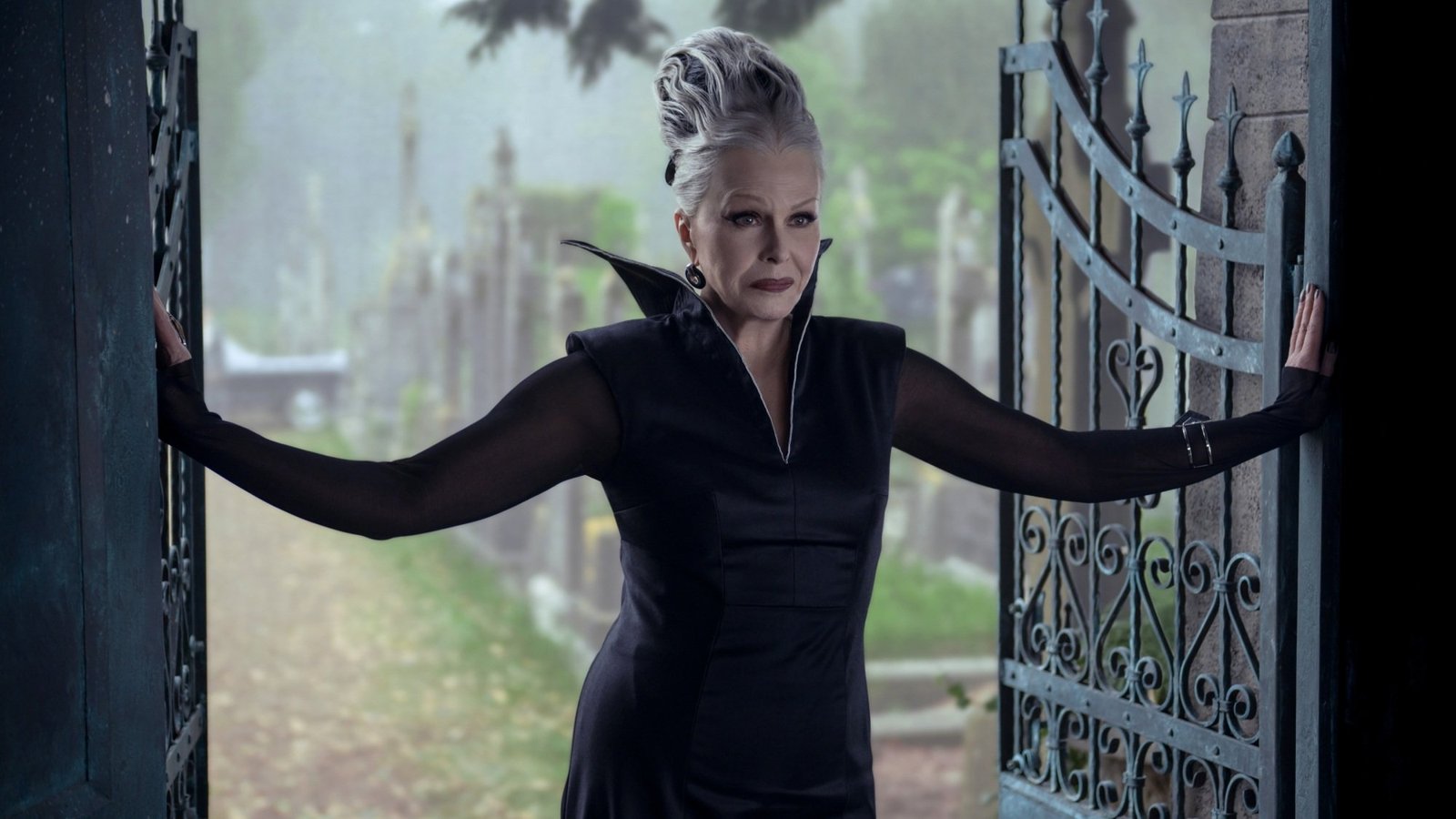 Joanna Lumley in "Wednesday."