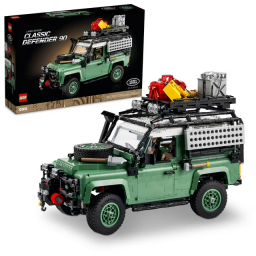 the Lego Icons Land Rover Classic Defender 90 set