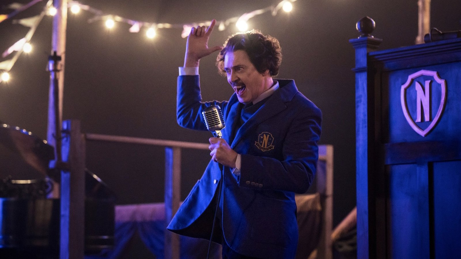 Steve Buscemi in "Wednesday."